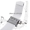 30-note Tapes Hand Crank Music Mechanical Musical Box with Hole Puncher 3 Strips Tapes Creative DIY Wooden Music Box new year 1