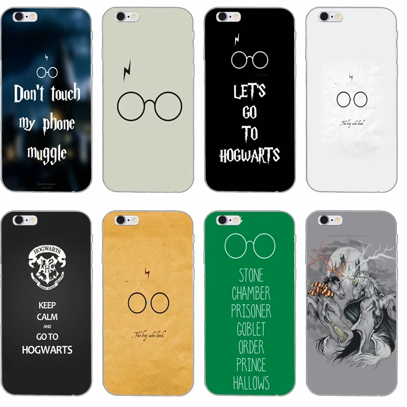 

magic Harry Potter glass Silicone Soft phone case For Xiaomi Mi 6 A1 5 5s 5x mix max 2 Redmi Note 3 4 5 5A pro plus