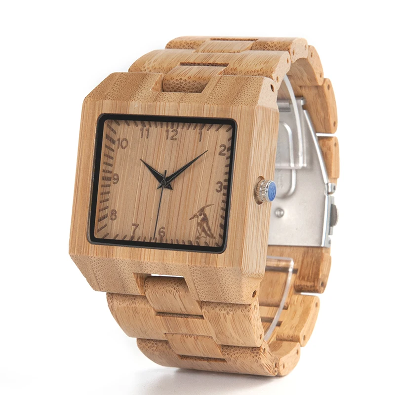 BOBO BIRD L22 Business Watches Mens top brand luxury Bamboo Wristwatch in Gift Box