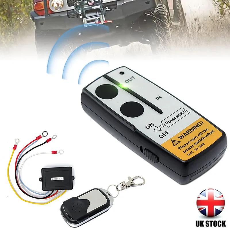 High Quality Universal Wireless Winch Remote Control Switch Unit For