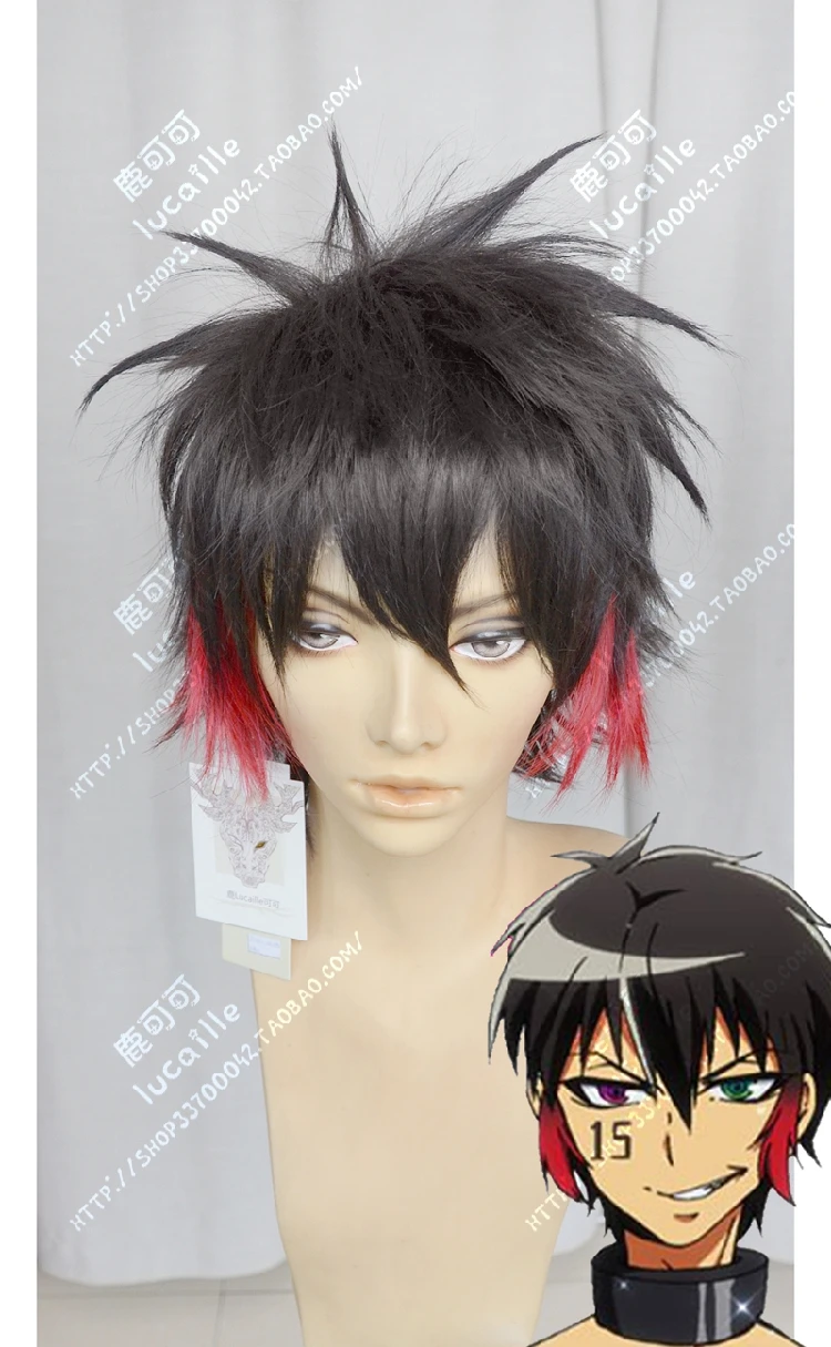 Nanbaka Detentionhouse Jyugo No 15 Anime Costume Cosplay Wig Free Track Cap Nanbaka Detentionhouse Jyugo No 15 Anime Costume Cosplay Wig Free Track Cap