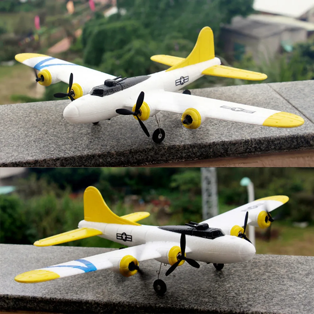 

FX-817 2.4GHz 2CH wingspan EPP RC bomber simulation aircraft model toy Rugged EPP structure control range 100-120 meters