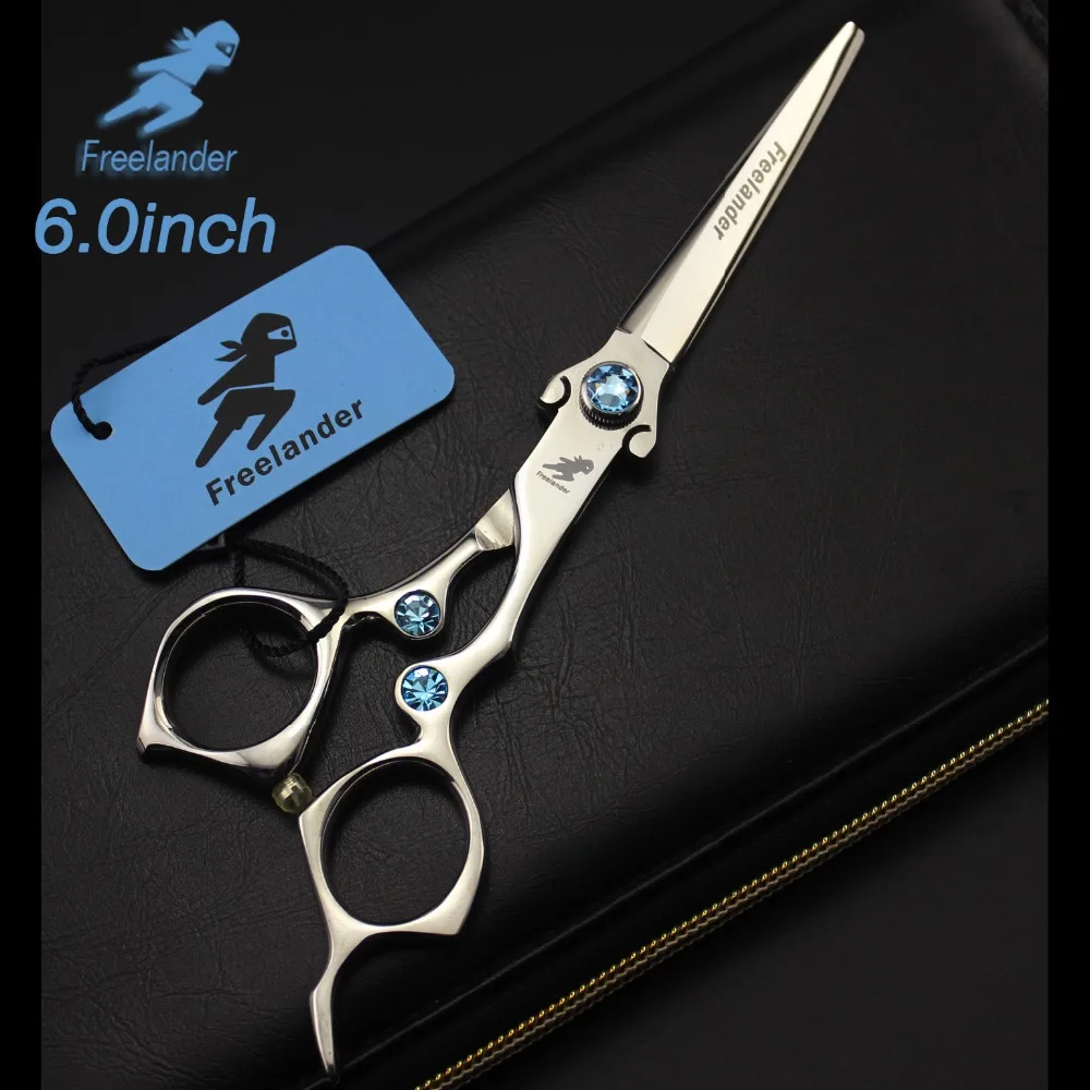 

6.0in. Freelander Profissional Hairdressing Scissors Hair Cutting Scissors Set Barber Shears High Quality Salon