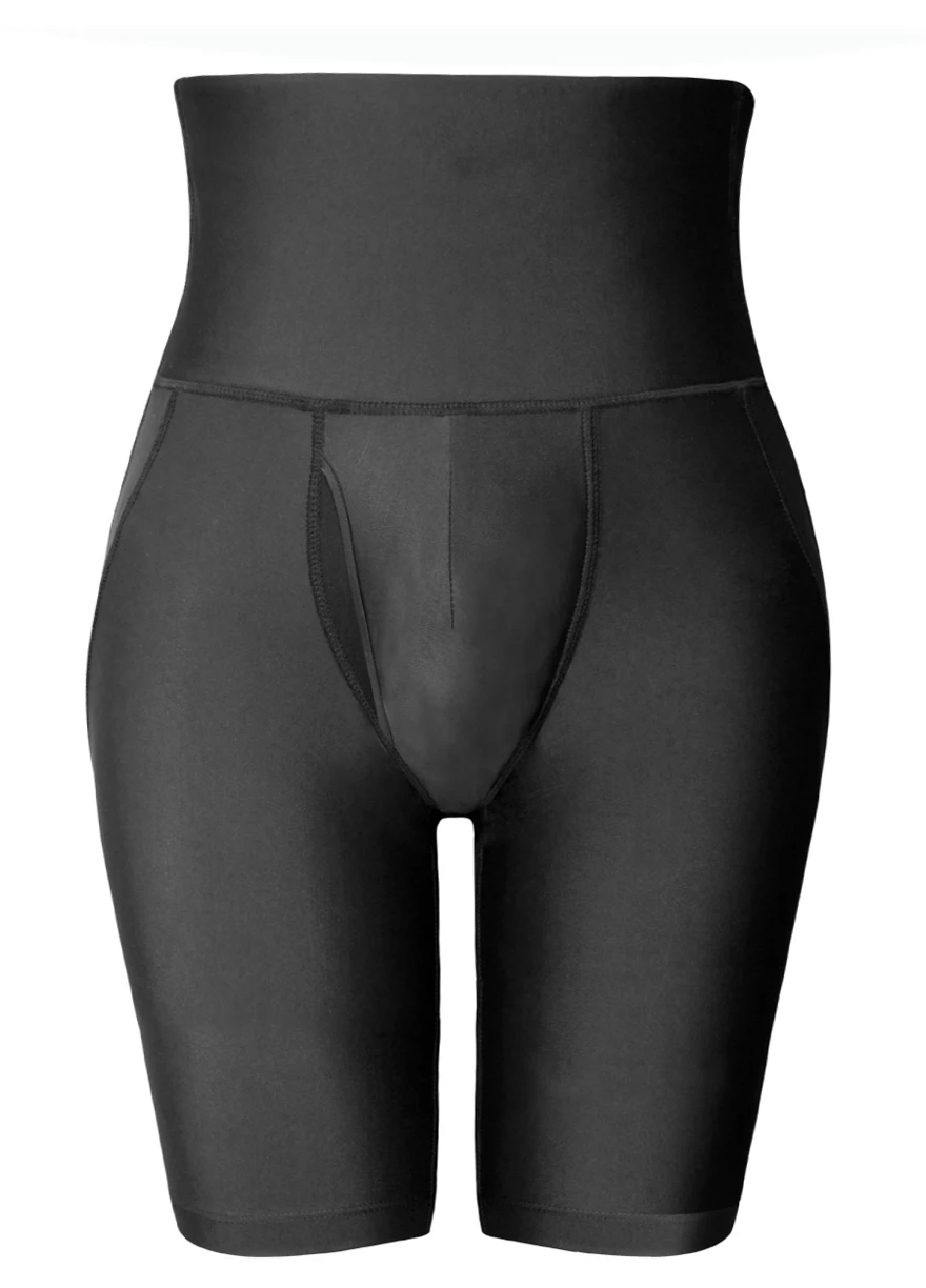 High-Waist-Tummy-Control-Waist-Cincher-Boyshorts-Body-Shaper-2