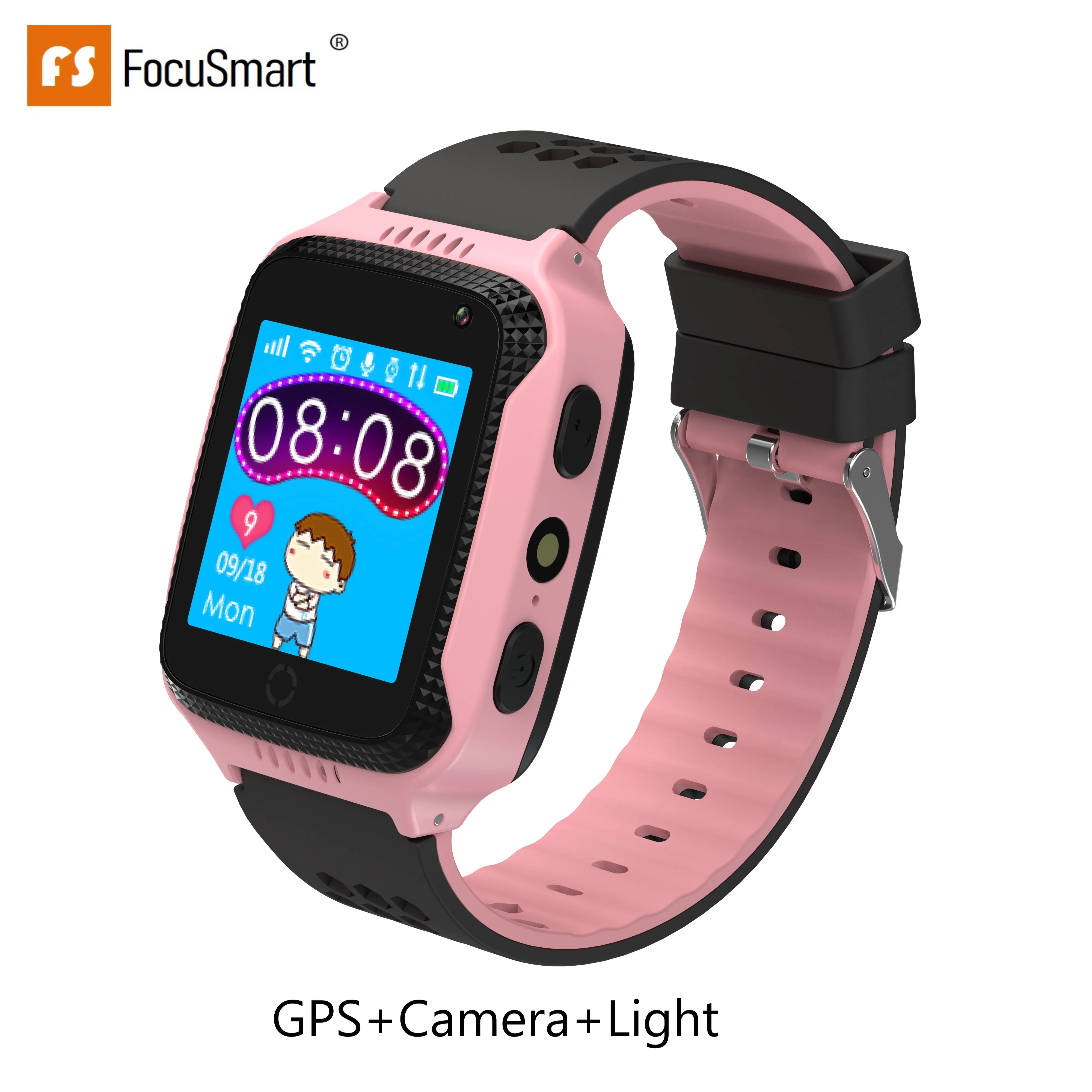 FocuSmart Q528 GPS Kids Smart Watch with Touch Screen Camera GPS Tracker Smart watch children Monitor SOS for kid safe PK Q50Q90