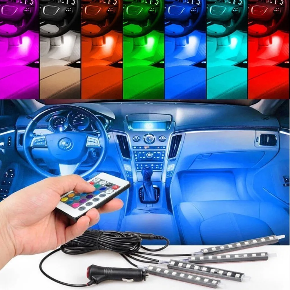 

Car Decorative LED Lamps Car Interior Light FOR Volkswagen Polo Golf 4 6 5 7 POLO Passat B5 B6 B7 tiguan touran Sequoia auris