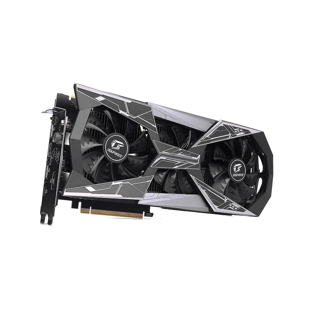 Цветная графическая карта iGame GeForce RTX 2070 Vulcan X OC GDDR6 8G iGame динамическая подсветка 256Bit