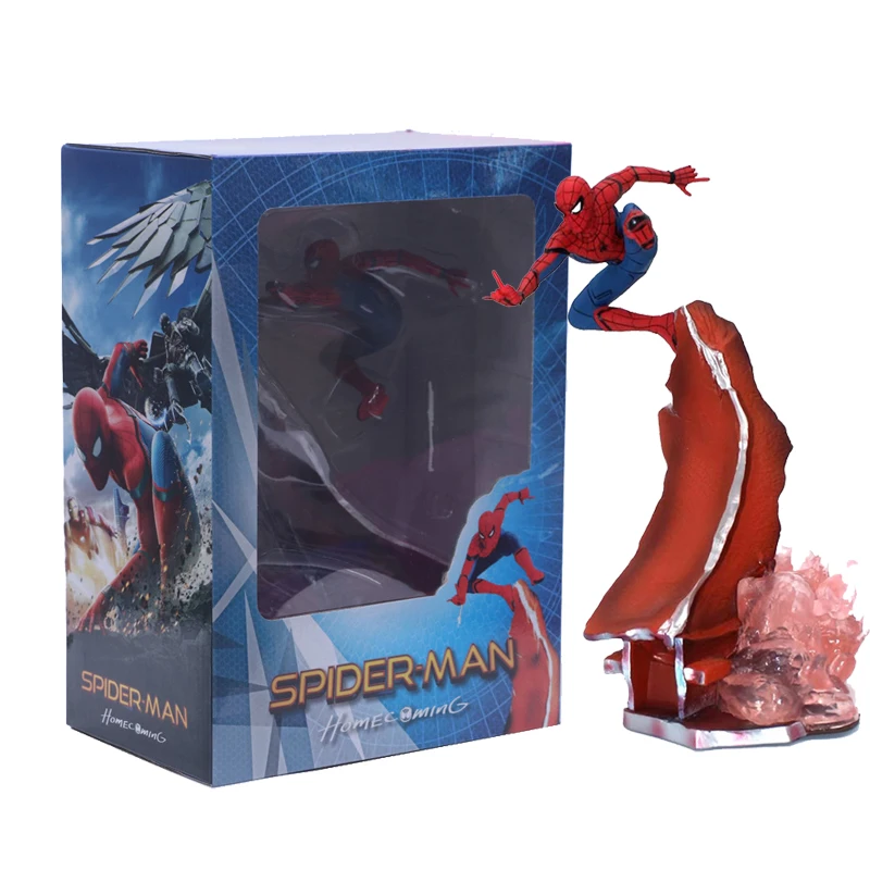 Фигурка Человека паука Marvel Avengers ПВХ экшн фигурка 24 см|Игровые фигурки и