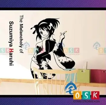 

Suzumiya Haruhi Vinyl Wall Sticker Decal Decor Home Decoration Anime Car Sticker