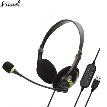 

Teaching Office Headset Computer Headphone Network Traffic Customer Service Chat Earphone Gaming Headset For Computer Gamer PC
