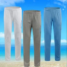 Men/Women Bamboo Fiber /Ice fabrics plus size Outdoor sport pants antI uv clothing quick drying breathable fishing pants
