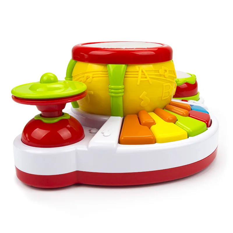  SHUNHUI Baby Musical Instrument Hand Jazz Drum Piano Toys Kids Light Story Song Music Keyboard Lear