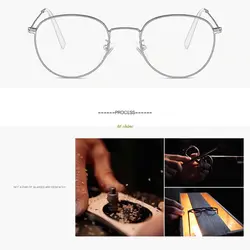 2018 изысканный оптические очки мода классический металлический каркас Брендовая Дизайнерская обувь очки M-блеск A29_18