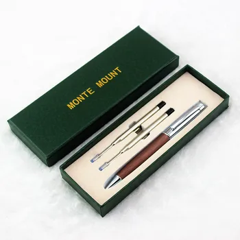 

Hot Sale New wood pen Business Gift Ballpoint Pen with Exquisite luxury Writing Cute pens gift