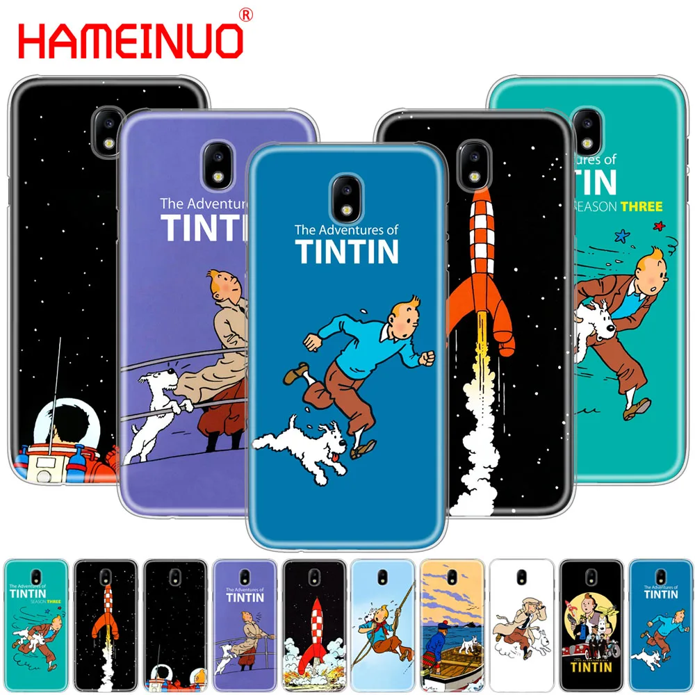 HAMEINUO Приключения Тинтин чехол для телефона Samsung Galaxy J3 J5 J7 2017 J527 J727 J327 J330 J530 J730 PRO |