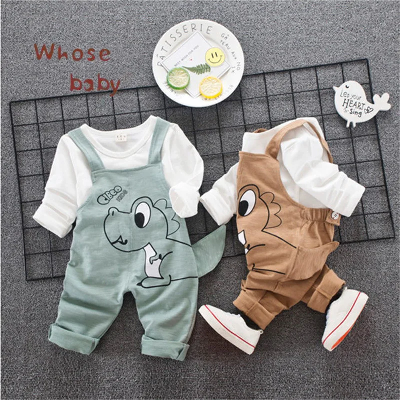 Newborn Baby Girls Clothes Sets Boy Clothing Set Cute Dinosaur Top