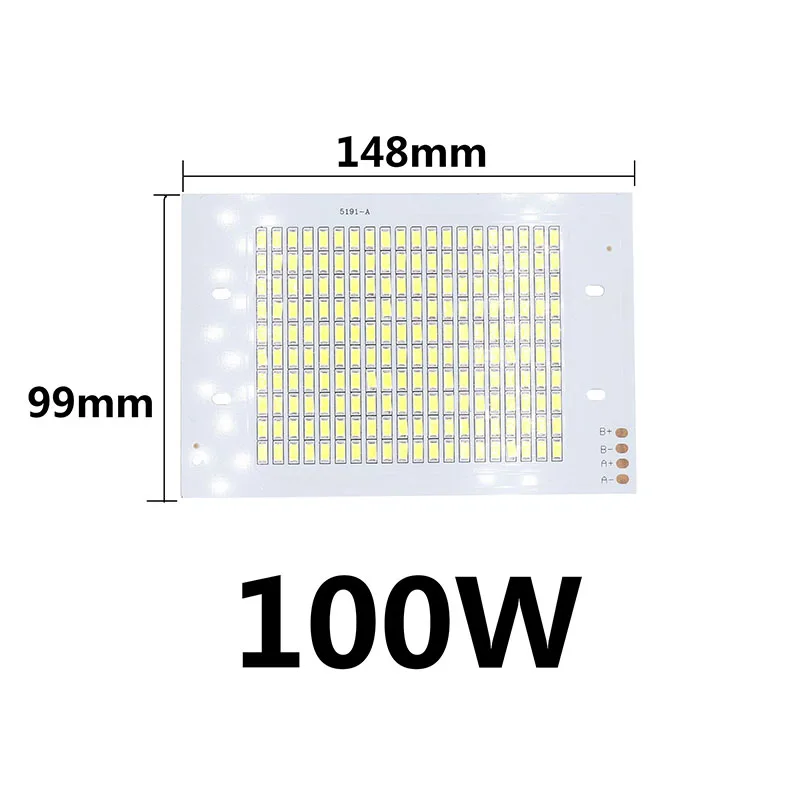 50 Вт, 100 Вт, 150 Вт, 200 Вт, SMD5730 светодиодный чип-светильник с бусинами, мощный светодиодный прожектор, 30-36 в, для внутреннего и наружного использования, DIY, комплект печатных плат