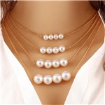 Bijoux Femme Collier Золотой цветной многослойный Блестящий массивный нагрудник Чокеры Колье-чокер для женщин Бохо ювелирные изделия Kolye