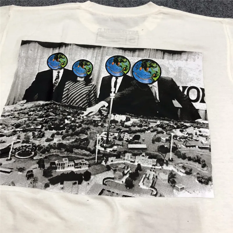 Футболки с изображением Трэвиса Скотта ASTROWORLD TOUR TRAVIS футболки Топ тройники Спортивная линия T мужские и женские хлопковые футболки лучшего качества ASTROWORLD