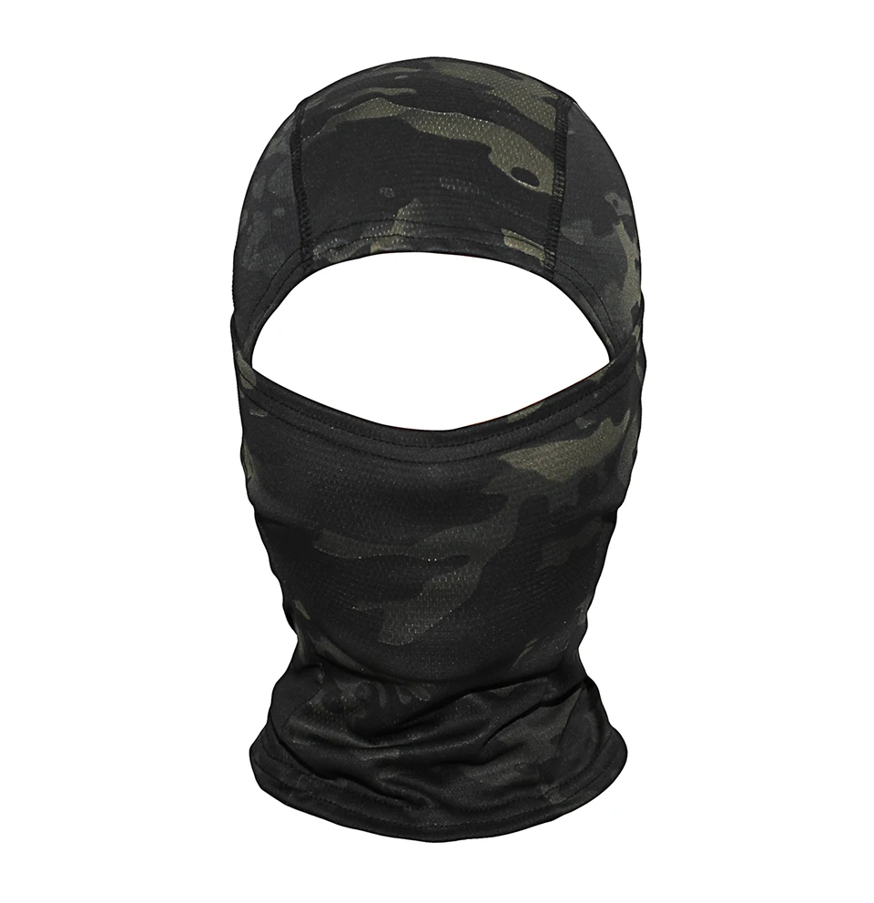 Мультикам камуфляжная тактическая Балаклава страйкбол военная Пейнтбольная армейская велосипедная шапка для шеи защитная маска для всего лица