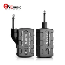 JOYO JW-01 гитара беспроводной аудио передатчик аудио приемник гитарные бас-клавиатуры перезаряжаемый низкий уровень шума портативность