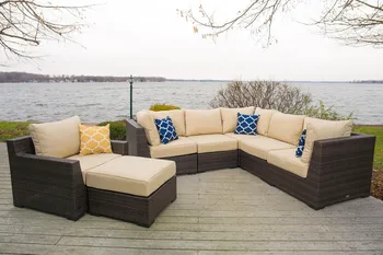 

Sigma Summer Arrival deep seating bali synthetic rattan high garden furniture