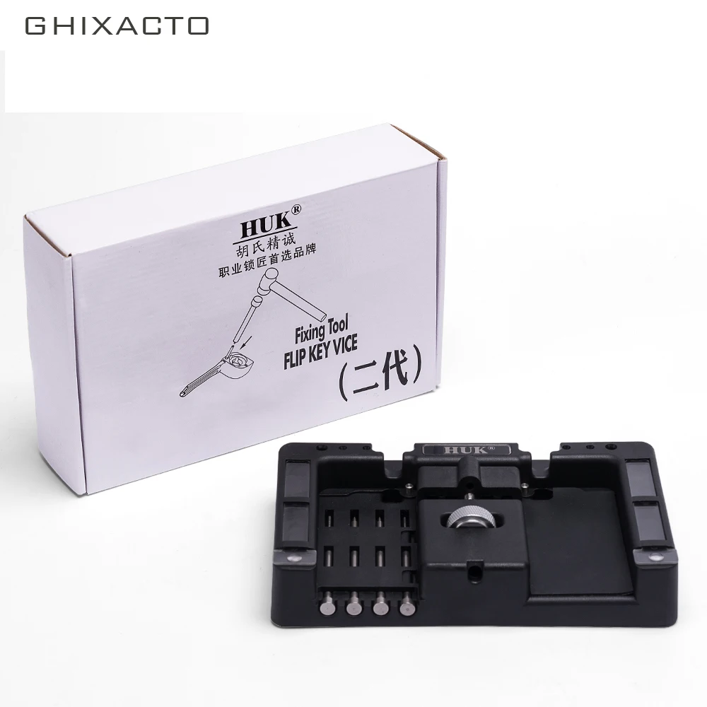 GHIXACTO Second Generation HUK Car Key Fixing Tool Flip Key Vice Folding Remotes Flip-key Pin Remover Locksmith Tool GHIXACTO Second Generation HUK Car Key Fixing Tool Flip Key Vice Folding Remotes Flip-key Pin Remover Locksmith Tool
