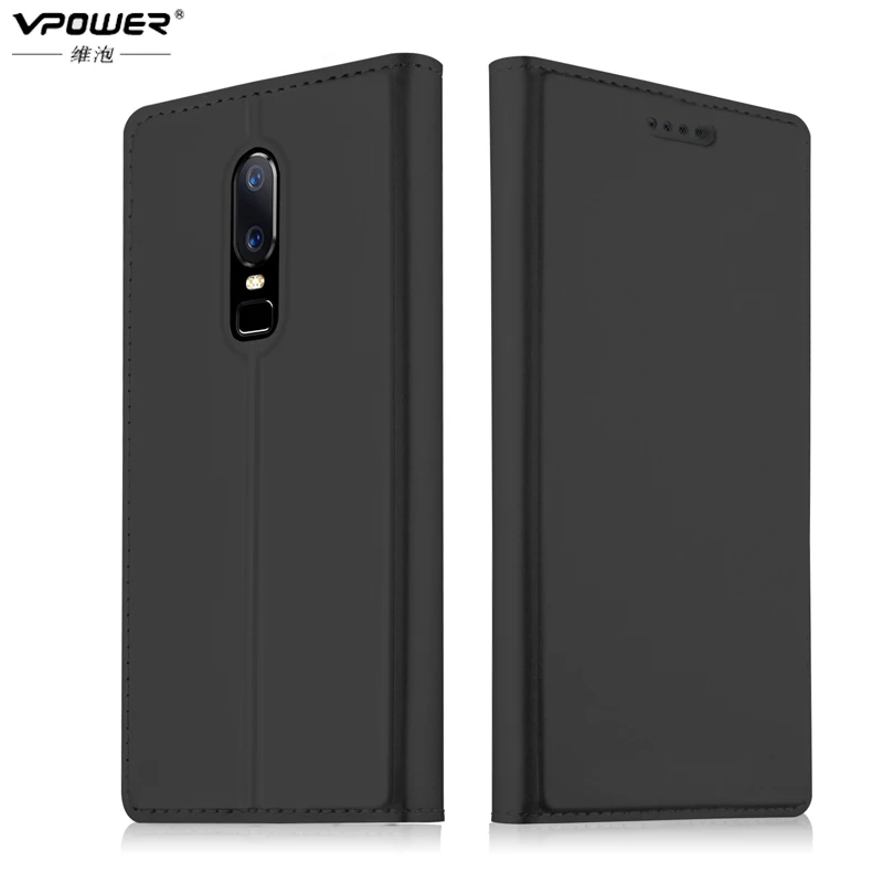 Oneplus 6 A6000 случае Coque Vpower для One plus чехол бумажник кожаный флип 1 + модных стенд