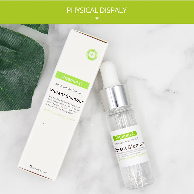 

Vitamin C Essence Hyaluronic Acid Argireline Snail Extract Essence Anti-aging Moisturizing Liquid OR88