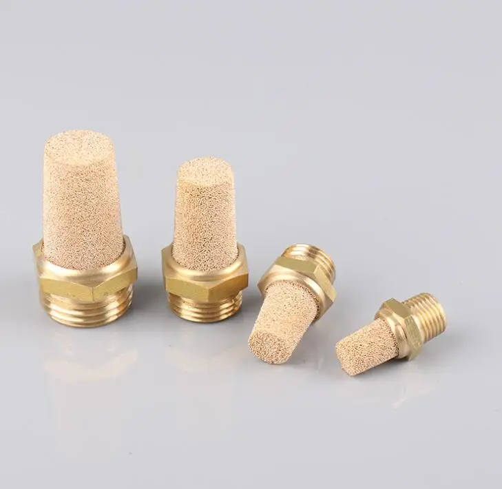 Air 1/8 "1/4" 3/8 "1/2" BSP воздушный глушитель пневматические латунь Глушитель BSL Тип