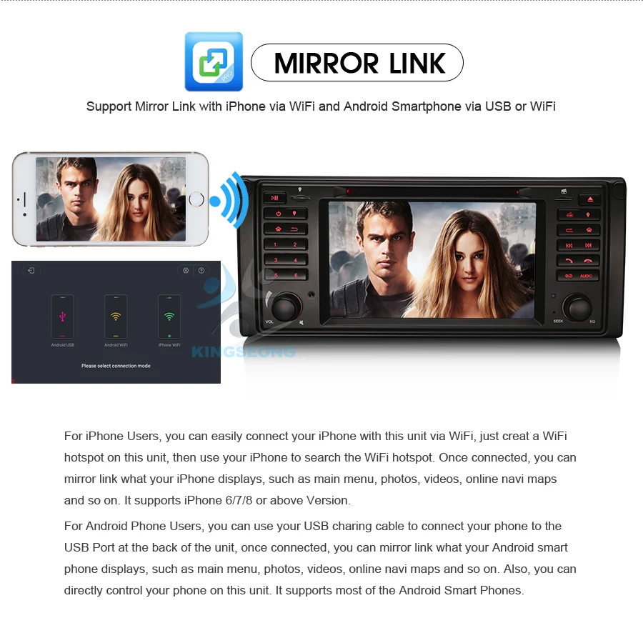 Best 8-Core Android 8.0 CD Head Unit GPS RDS Sat Navi DAB+ Radio BT WiFi 3G OBD DTV-IN CAM-IN Car DVD player FOR BMW E39 X5 E53 M5 10