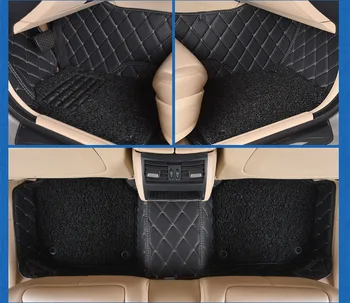 

Myfmat custom foot leather rugs mat for Nissan Patrol Fuga Murano Quest Xtrail Cefiro Qashqai NP300 free shipping hot sale trend
