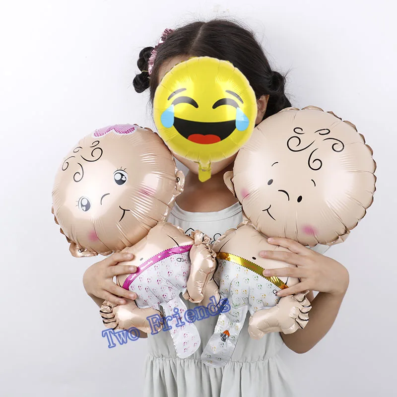 30pcs/lot mini baby foil ballons baby shower balloons supplies happy