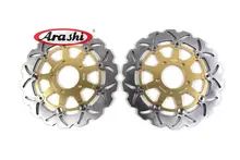 Arashi 2PCS For SUZUKI GSF BANDIT S 650 S650 2005 2006 CNC Front Brake Disc Brake Rotors Motorcycle Floating Disk