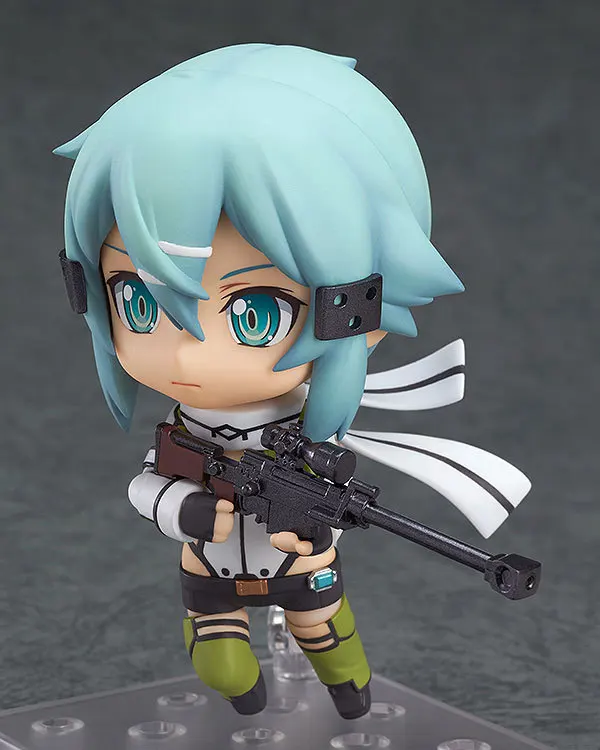 Anime Sword Art en línea II Gun Gale juegos en línea GGO 452 Asada Shino Sinon PVC figura de acción coleccionable Anime Sword Art en línea II Gun Gale juegos en línea GGO 452 Asada Shino Sinon PVC figura de acción coleccionable