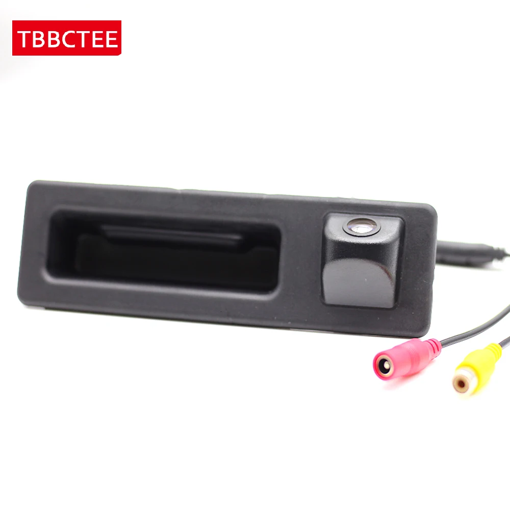 

For BMW X3 F25 2010-2015 CCD Rear View Reverse Reversing Backup Parking Camera Night Vision Camera Trunk Handle Car Water Proof