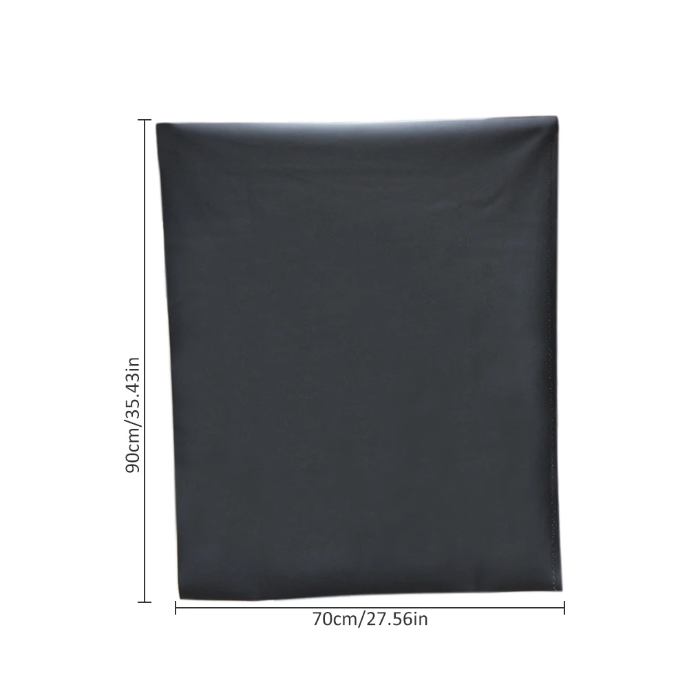 Wear-Resistant Universal Motorcycle Scooter Electric Car Leather Seat Cover Protector 90*70 cm/35.43*27.56 inch -