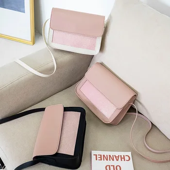 

Fashion Small Crossbody Bags for Women 2019 Mini PU Leather Shoulder Messenger Bag for Girl Yellow Bolsas Ladies Phone Purse