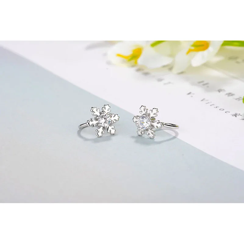 JEXXI-New-Snow-Flower-Design-Clip-Earrings-925-Sterling-Silver-for-Women-Ear-Clip-no-Pierced (3)