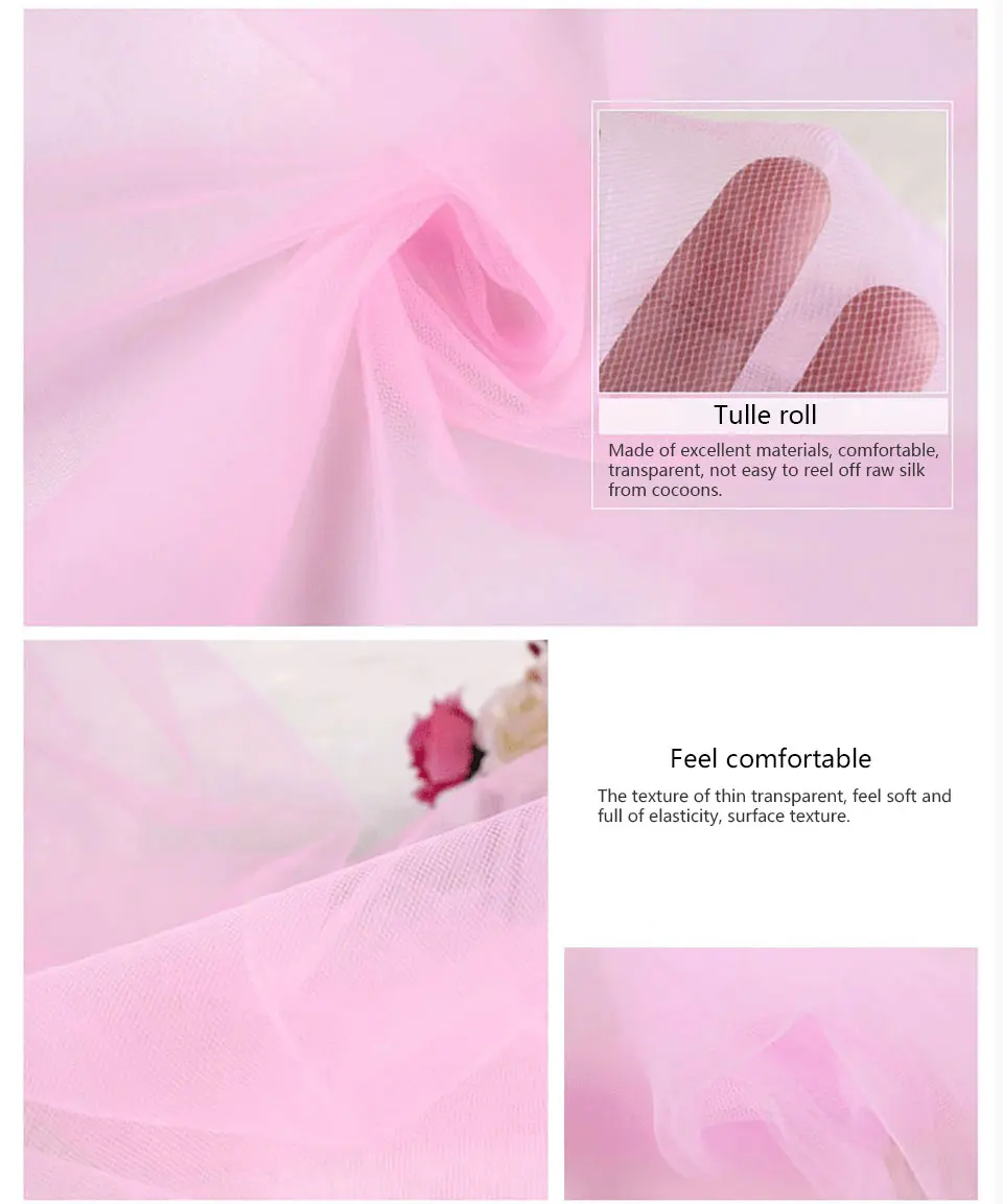 Tulle Roll 15cm 25yards Tulle Fabric Rolls For Tutu Spool Tulle Skirts Dress Clothes Curtains Wedding Party DIY Decorations     _07