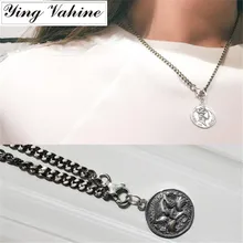 Ying vahine подлинное 925 пробы Серебряное Оригинальное тайское серебряное ожерелье с цепочкой Elizabeth