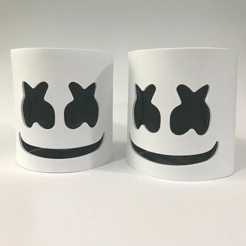 DJ Marshmello EVA Маскарадная маска для лица латексная опора маски шлемы женщин и мужчин