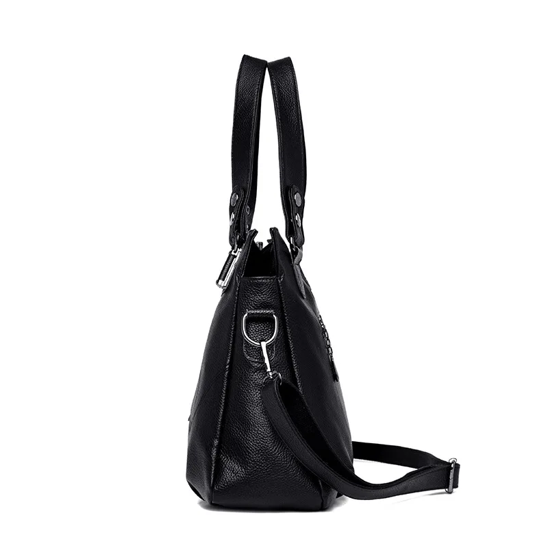 Большие сумки-шопперы для женщин, кожаные сумки, роскошные брендовые сумки, высококачественные женские кожаные сумки, сумки через плечо для женщин
