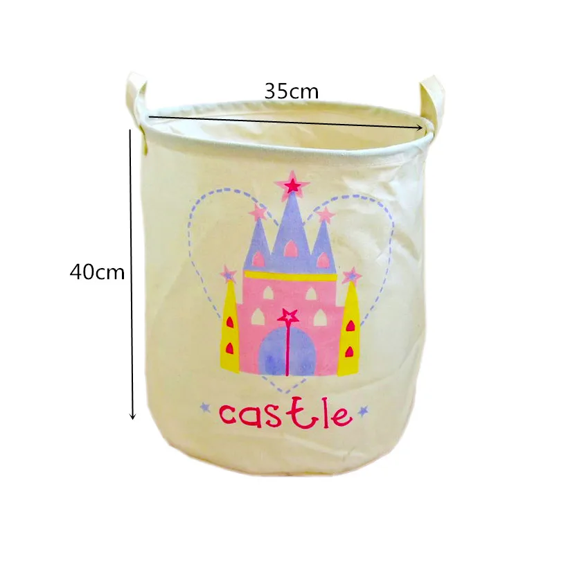 Большая корзина для хранения белья складная детская корзина для хранения игрушек стиральная одежда сумка корзина для хранения белья хлопок белье Одежда баррель