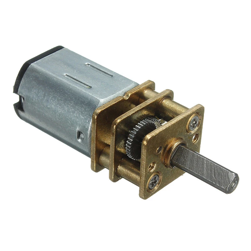 10X Model N20 Dc 6V 30Rpm Mini Metallgetriebemotor Mit Zahnrad 3Mm WellenduN2D2