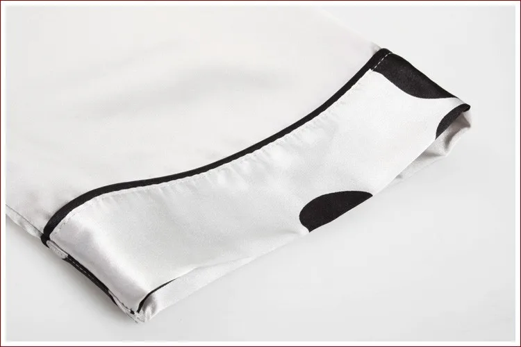 Elegant Silk Pyjamas Mens Satin Pajamas Long Sleeve Couple Pajamas Set Silk Pijama Men's Silk Sleepwear