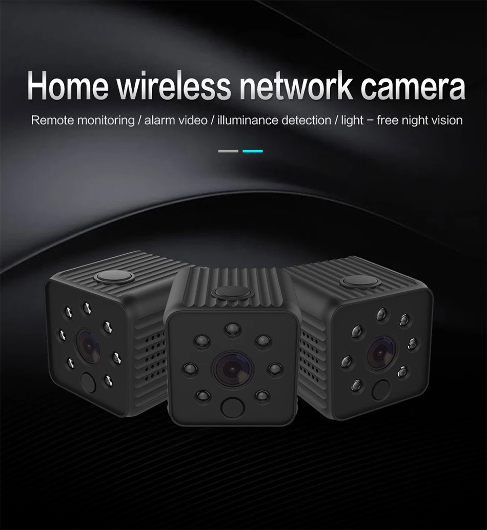 FHD 1080P мини камера ip wifi Мини Беспроводная ip камера ночного видения маленькая микро видеокамера для android телефона и ios DV DVR hd