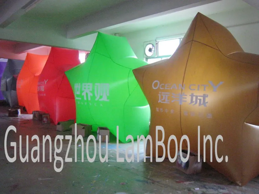 

2012 HOT Inflatable Helium Stars Pentagram Balloon for Your Event/ Other Shape also can be made/Free Shipping