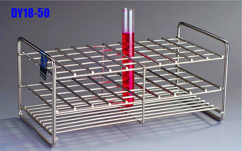 와이어 테스트 튜브 랙 직경 50x20mm 적합. 18-19.5mm 튜브, 단일