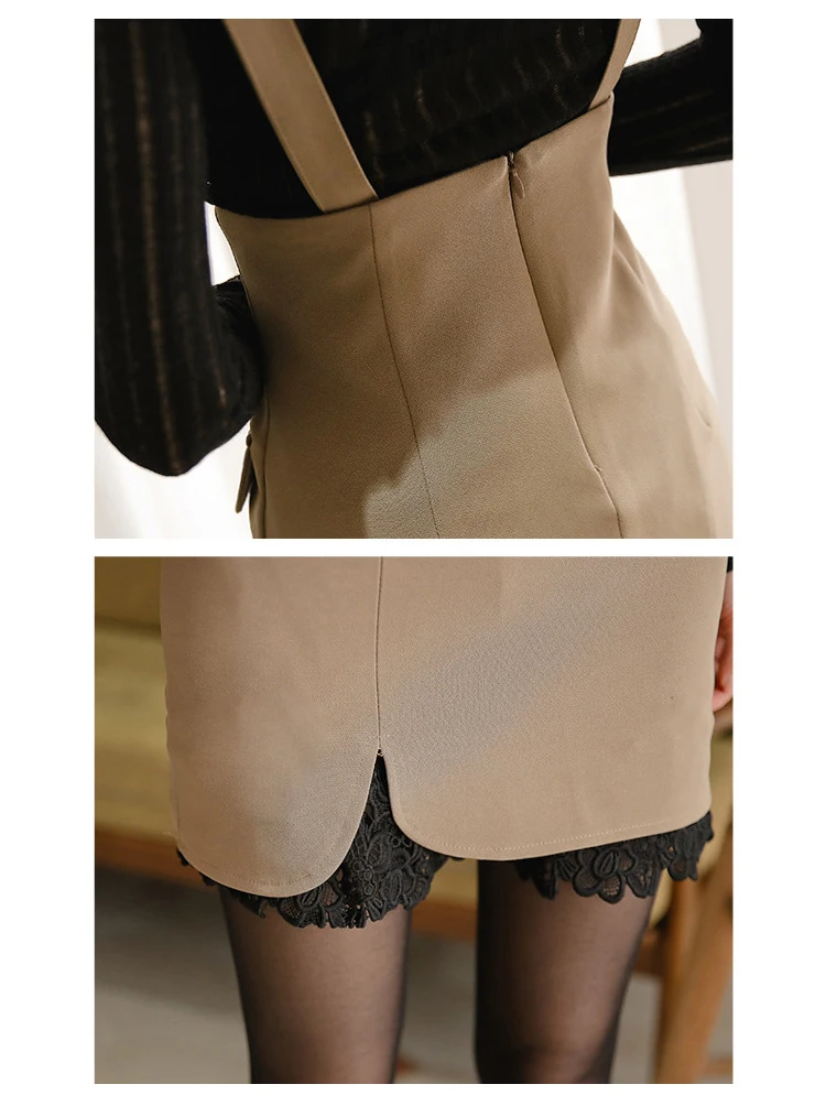 Весеннее Новое поступление Женская Черная свободная простая тонкая сексуальная рубашка и свежая юбка-карандаш удобные вечерние комплекты из 2 предметов для женщин